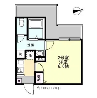 ベイルーム江田【3階】の間取り