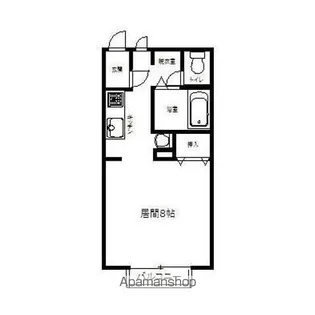 サンライフイースト【203号室】の間取り