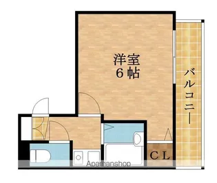 ラ・フォーレ京橋【302号室】の間取り