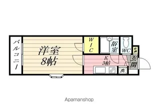 トーア・シティー参番館【3階】の間取り