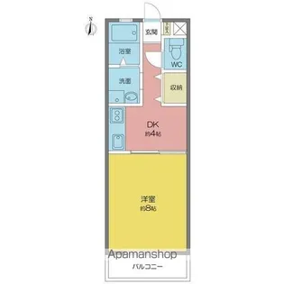 ベルコート【2階】の間取り
