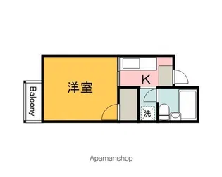 グランジュール松屋【202号室】の間取り