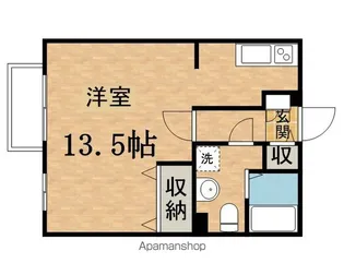 クラージュ【1階】の間取り