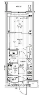 PREMIUM CUBE東高円寺DEUX【1階】の間取り