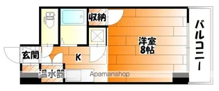 アイビースクエア横川【3階】の間取り