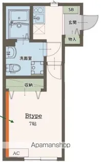 エイグラン大島【3階】の間取り