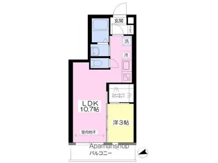 パインクレスト井の頭【302号室】の間取り