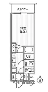 ディームス東陽町Ⅱ【4階】の間取り