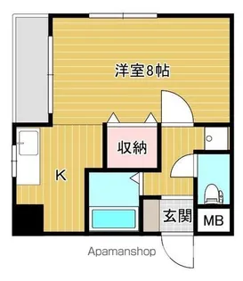 エスポワールYK【401号室】の間取り