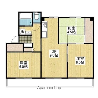 メゾン久米1号棟【152.号室】の間取り
