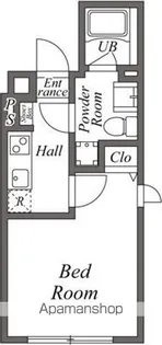 ユーレジデンス下北沢【3階】の間取り