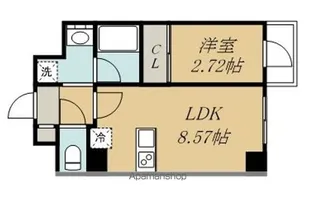 APPLE原町【2階】の間取り
