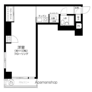 ペガサスマンション恵比寿【2階】の間取り
