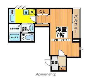 メゾンド代々木上原【2階】の間取り