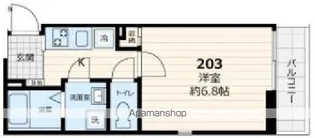 ヴィラ東高円寺【2階】の間取り
