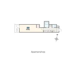 クラブレジデンス東青梅【3階】の間取り