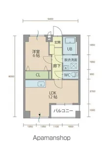 ウィステリア櫻小路【503号室】の間取り