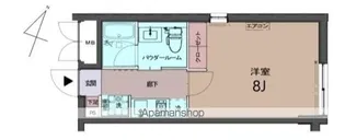 CREAL渋谷笹塚【402号室】の間取り