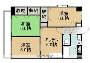 ロイヤルマンション柏2【3階】の間取り