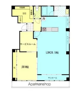 兼光ビル【2階】の間取り