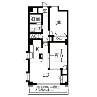 センタースクエアー春日井【3階】の間取り