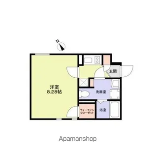 THE RESIDENCE ICHIGAYADAIMACHI【1階】の間取り