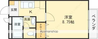 メゾンドボヌール【2階】の間取り