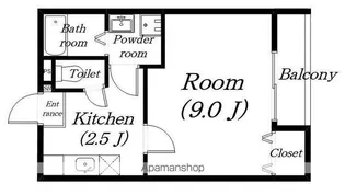 グランシャリオ5番館【302号室】の間取り