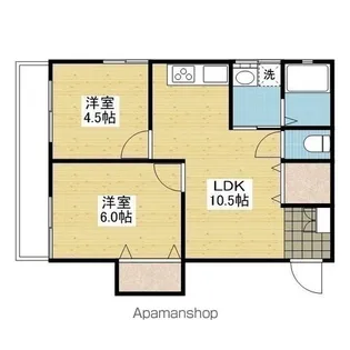 アルトルーフⅡ【307.号室】の間取り