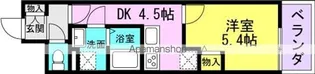 クレアール塚口1【203号室】の間取り