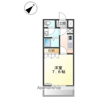 マルベリーハウス【105号室】の間取り