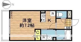 サンロイヤル【209号室】の間取り