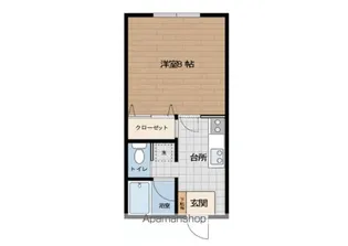 ギャザ・ソレント【1階】の間取り