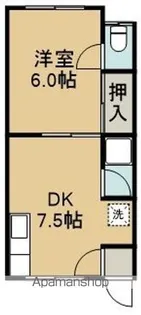 レジェンド宮前Ⅱ【105号室】の間取り