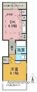 プライオ【201号室】の間取り