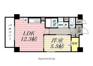 グランシャリオ(ゆめが丘)【5階】の間取り