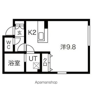 シュタビールⅠ【202.号室】の間取り