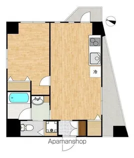 レガリアヒルズ渋谷道玄坂【3階】の間取り