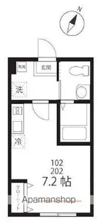 QUIET CRAB HOUSE三ツ沢上町(仮)【1階】の間取り