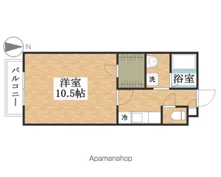 メゾン三町地【1階】の間取り