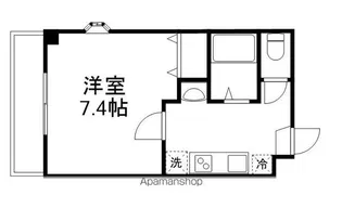 シャトレ吉祥寺【2階】の間取り