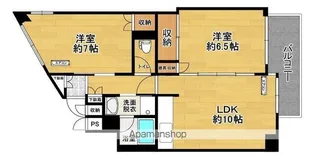並木ガーデンヒルズ【6階】の間取り