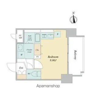 ARTIZA金山【6階】の間取り