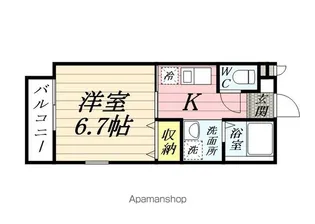 フォレスト【1階】の間取り