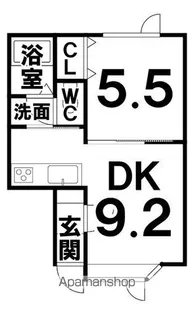 スペース185【2階】の間取り