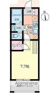 ヴィラ桜【2階】の間取り