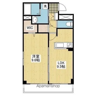グランドゥール南松山【5005.号室】の間取り