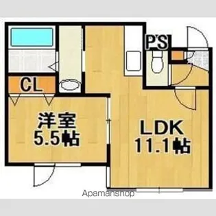 CONAN相生【1階】の間取り
