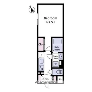 LAVIERE新板橋【3階】の間取り