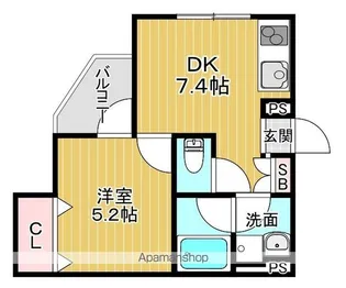 (仮称)LA−CREA新子安【1階】の間取り